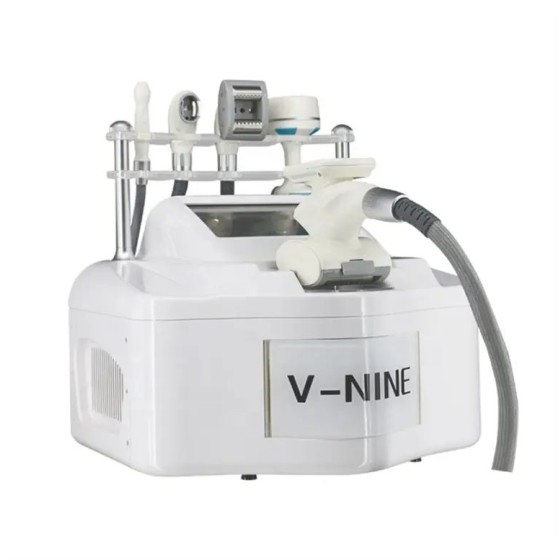 Portable V Nine Vacuum Roller Massage System Physical Therapy Removal Skin Tightening Body Sculpting Machine