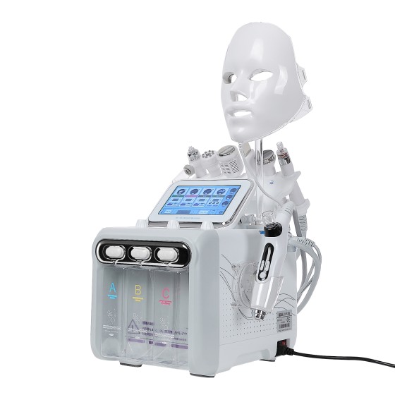 Facial Machine Multifunction Hydra Beauty Facial Jet Peel Oxygen 7 in 1 Face Deep Clean Facial Machine