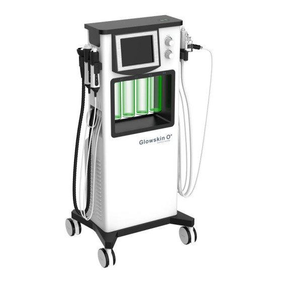6 in 1 Glowskin O+ Carbon Oxygen Facial Machine for Beauty Salon