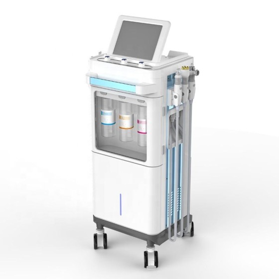 Newest 9 in 1 Aqua Dermabrasion Mousse Bubble Deep Clean Multifunction Facial Beauty Machine