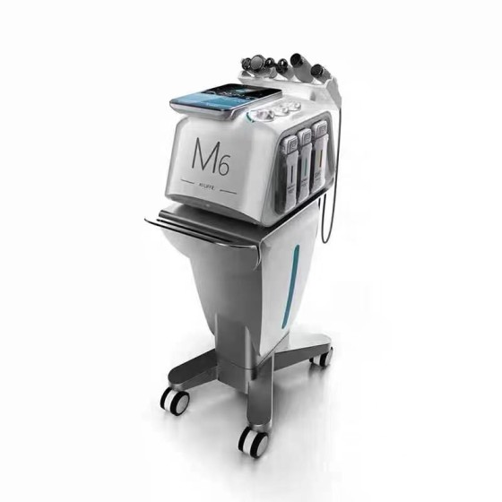 2025 Newest M6 1 Skin Rejuvenation Machine Face Deep Cleansing Skincare Facial Water Dermabrasion Oxygen Bubble Jet Peel SPA